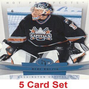 Olaf Kolzig Hockey Card Collection